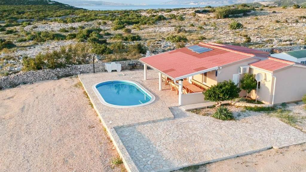 Beautiful Secluded Area Near Novalja Vacation House With Pool And Sea View Villa Lara Eksteriør bilde